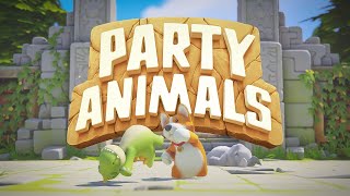 🐱《Party Animals》今天終於休假了~試玩一下新遊戲~猛獸派對~歡迎來同樂!