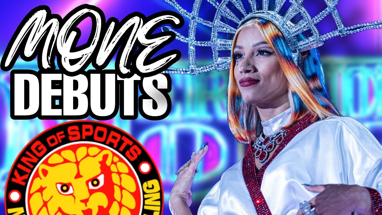 SASHA BANKS DEBUTS IN NJPW AT WRESTLE KINGDOM 17! MERCEDES MONE IS HER ...