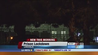 Lincoln prison on lockdown after inmates refuse orders