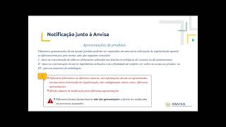 Webinar - Avaliação das notificações recebidas pela Anvisa