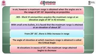 External Ballistics - II