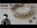 How to make a bezel set eternity ring.