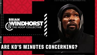 Are Kevin Durant's minutes a concern for the Nets? | The Hoop Collective