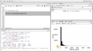 Transforming Data - Data Analysis with R