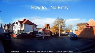 How To…No ⛔️ Entry Signs