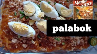 PALABOK | Palabok using mama sita's palabok mix