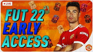 PACK OPENING 🔴 LIVE FIFA 22 Ultimate Team Ep 3 RTG Man Utd Early Access