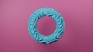 Torus organic animation | Satisfying |ASMR #shorts
