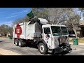 City of San Antonio: Peterbilt 520 Heil DuraPack Python Garbage Truck