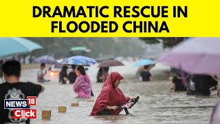 China Floods Latest News | Heavy Rains Lash China In Aftermath Of Typhoon Doksuri | News18