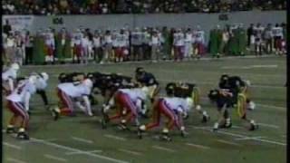 1993 WVU Beats Miami on Robert Walker's Touchdown Run