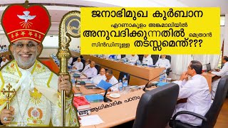 കുർബാന പ്രശ്നം തീർക്കാൻ സിനഡിന് കഴിയാത്തത് എന്തുകൊണ്ട്? ഒരു ആധികാരിക പഠനം .