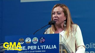 Italy elects 1st female prime minister l GMA