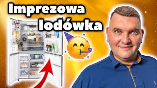 Lodówka dla dużej rodziny i na imprezy. Mega lodówka Sharp. Zmieścisz do niej wszystko.