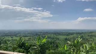 Climbing the Hill to Sipi Falls on the Boda Boda