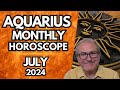 Aquarius Horoscope July 2024 -