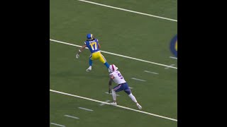 Puka Nacua catches for a 17-yard Gain vs. Buffalo Bills