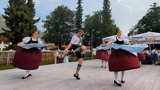 Dreisteirer Figurentanz. Trachtenverein D'Simetsbergler Wallgau