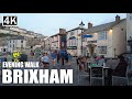 BRIXHAM Devon July 2021 Evening Walk Brixham Harbour & Marina to Brixham Breakwater 4k Virtual Walk