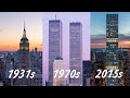 Evolution of New York skyscrapers (NYS) 1930-2015s