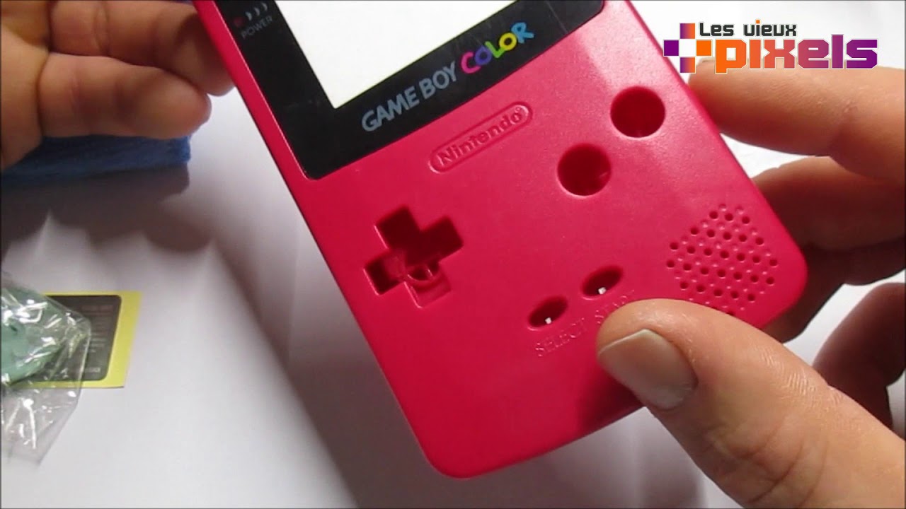 TUTO : Changer La Coque D'une Game Boy Color - YouTube