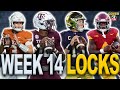 Week 14 LOCKS: Best Bets, Odds & Picks for College Football! | Texas-Texas A&M | Notre Dame -USC