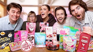 TASTING THE CRAZIEST VIRAL SNACKS... *valentines edition*