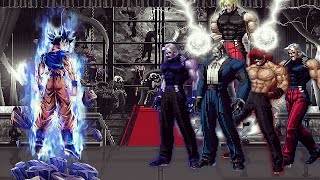 [KOF Mugen] Son Goku Vs Incredible Bosses Rugal Team