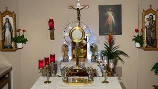 LIVE Eucharistic Adoration - Sisters of Divine Mercy