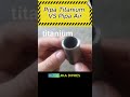 Pipa Titanium VS Pipa Air. Test hidrolik pres