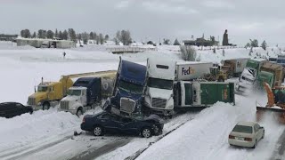 I-80 Wyoming Chaos: Winter Storm Sparks Deadly Pileup
