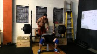 370lb Bench Press (@190lbs)