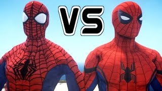 ULTIMATE SPIDERMAN VS SPIDER-MAN (CIVIL WAR)