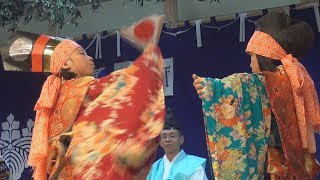 唐川神楽 『三番兜』