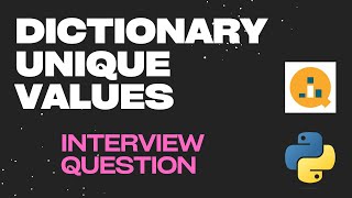 Extracting Unique Values from a Dictionary in Python