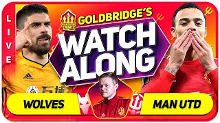 WOLVES vs MANCHESTER UNITED With Mark GOLDBRIDGE LIVE