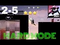 Level 2-5 *3 STARS* [Hard mode] | Vector remastered ⭐️⭐️⭐️ (no gadgets)