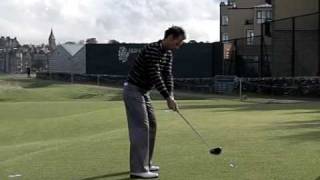 NICK DOUGHERTY SLOW MOTION 17TH ST ANDREWS DUNHILL LINKS 300909