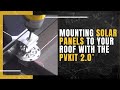 Mounting Solar Panels to Your Metal Roof with the PVKIT 2.0