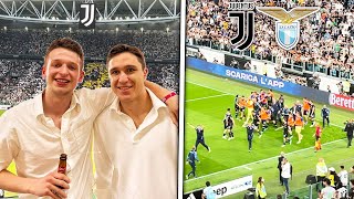 I WATCHED JUVENTUS vs LAZIO in VIP BOX WITH CHIESA! 🇮🇹