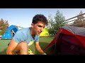 ferrino lightent 1 light weight one man tunnel tent review and assembly