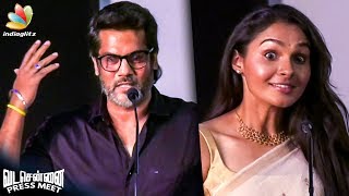 Ameer Slapped Me ! | Andrea & Actor Pawan Speech | Dhanush, Vada Chennai