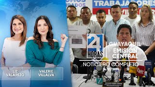 Noticiero de Guayaquil (Emisión Central 14/01/2025)