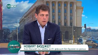 Милен Велчев: Намаляването на бюджетния дефицит е най-трудната дейност - Денят на живо (07.06.2023)