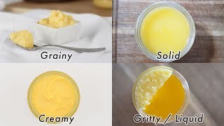 Is my ghee texture normal?