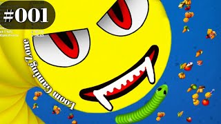 Worms zone.io #001 Pro Vs Pro Snake Gameplay | Saamp wala game 2023 | Snake Game 2023 | Rắn Săn Mồi
