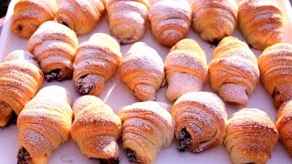 Posne kiflice - Quick Croissants Recipe