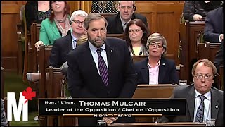 The QP Clip: Mulcair's prosecution continues