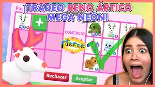 🦌⬛ TRADEO RENO ÁRTICO MEGA NEÓN ✔️ Consigo las MEJORES DREAM PETS ✨ Adopt Me! Roblox!