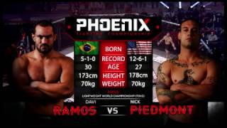 Davi Ramos vs Nick Piedmont Full Fight (MMA) - Phoenix 1